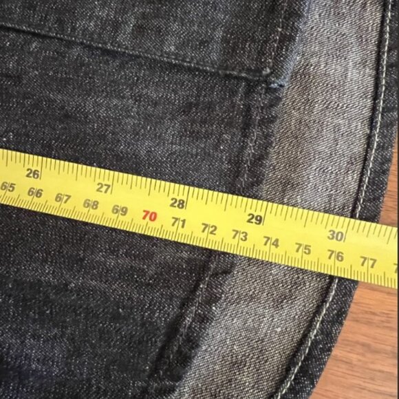 G-Star men's shirt M dark blue denim L/S slim fit zip pocket New without Tag - Picture 10 of 13